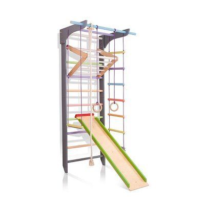 Шведська спортивна стінка Sportbaby 12-Lux 3-240 синя 12-Lux 3-240 синяя фото