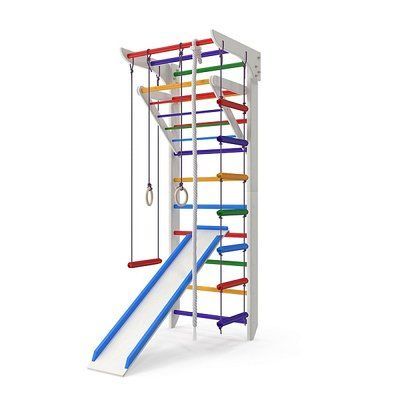 Шведська спортивна стінка Sportbaby White & Color 3-240 White & Color 3-240 фото