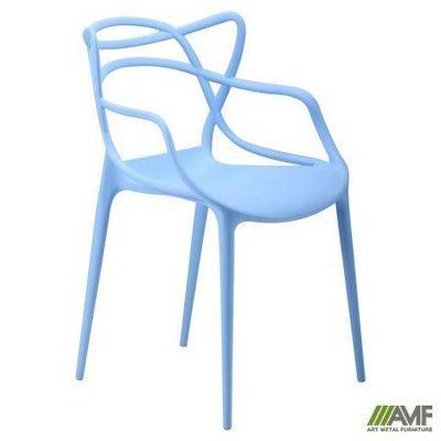Пластиковий стілець AMF Viti світло-блакитний 1375980178 фото