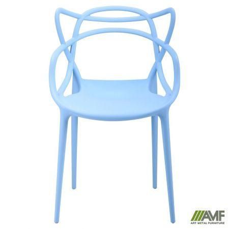 Пластиковий стілець AMF Viti світло-блакитний 1375980178 фото