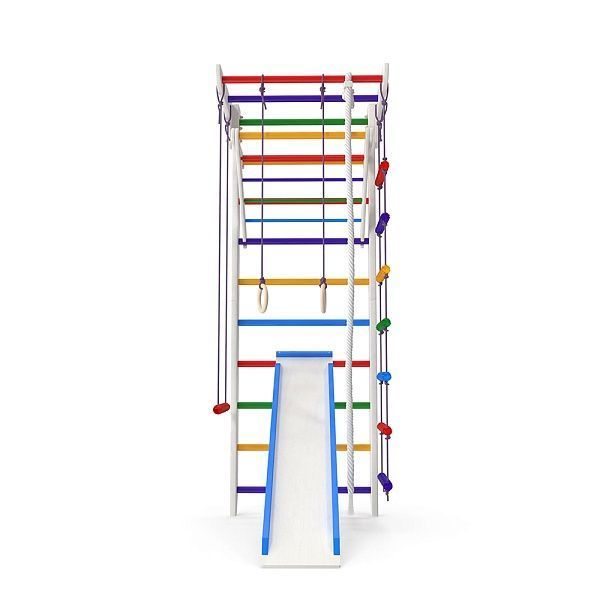 Шведська спортивна стінка Sportbaby White & Color 3-240 White & Color 3-240 фото