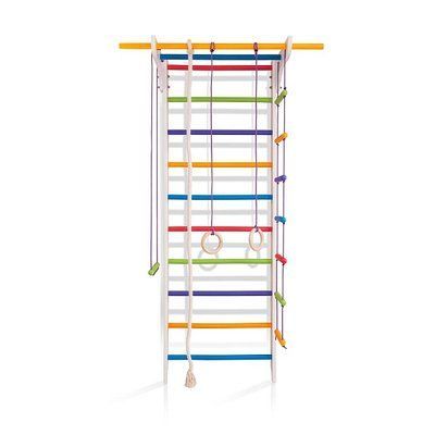 Шведська спортивна стінка Sportbaby 11-Lux 1-220 бежева 11-Lux 1-220 бежевая фото