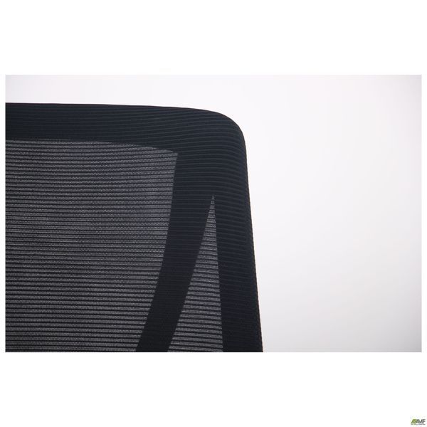 Крісло офісне Nickel Black сидіння Нест-08 сіра/спинка Сітка SL-00 чорна 377200 фото