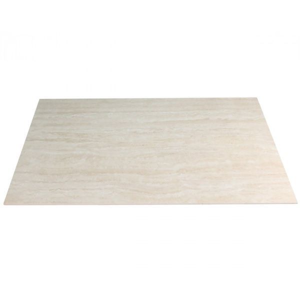 Стол FERNANDO CERAMIC 160(220)*90 травертин мат/темный орех FERNANDO160TRDW-220 фото