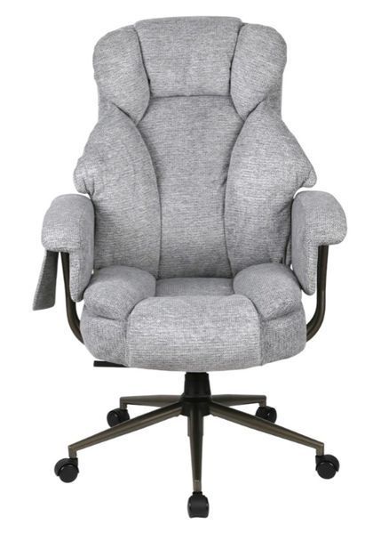 Офисное кресло Гетман R-SR в ткани светло-серого цвета-DV90 Gray Аклас-00172358 фото