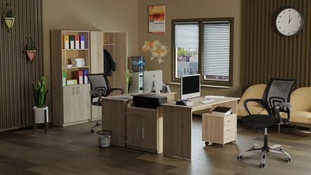 Офисное кресло Web Home хром ткань-сетка черная 553964 фото