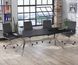 Овальный стол для переговоров Академия 240х100 см хром черный Loft-Design_Akademiya_hrom-black фото 1