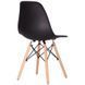 Пластиковый стул Aster-RL wood черный на ножках 545915 фото 5