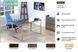 Письменный стол Q-135х70 см белый цвет Loft-design_Q-135_white фото 2