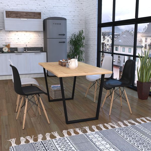 Металева опора для столу Трапеція Loft Design 10-1001 фото