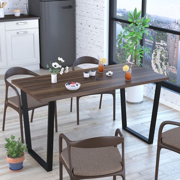Металева опора для столу Трапеція Loft Design 10-1001 фото