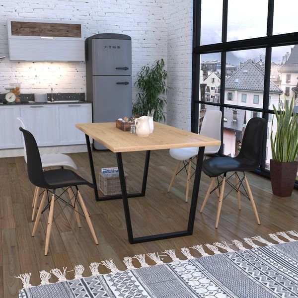 Металева опора для столу Трапеція Loft Design 10-1001 фото