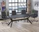Овальный стол для переговоров Академия 240х100 см дсп антрацит Loft-Design_Akademiya_antrazit фото 1