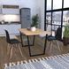 Металева опора для столу Трапеція Loft Design 10-1001 фото 5