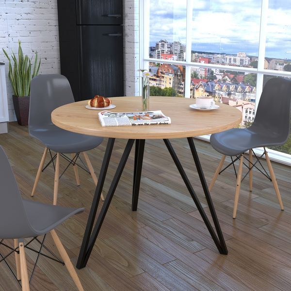Металева опора для столу Ліма Loft Design 10-1005 фото