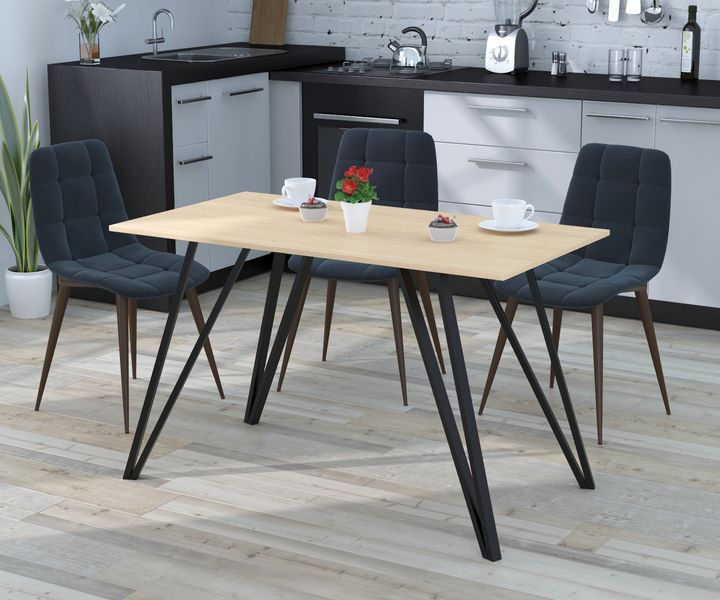 Металева опора для столу Ліма Loft Design 10-1005 фото