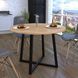 Металева опора для круглого столу Бланк Loft Design 10-1006 фото 3