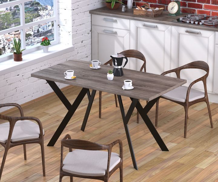 Металева опора для столу Ішла Loft Design 10-1007 фото