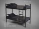 Двухъярусная кровать металлическая Лидс 80х190 см черного цвета Tenero_Lids2_80х190 фото 7