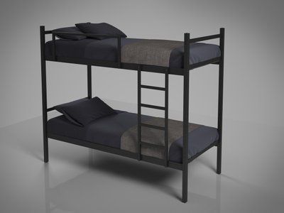 Двоярусне ліжко металеве Лідс 80х200 см  Тенеро-Lids2-80х200 фото