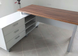 Письменный стол Нотариус угловой 160х140 см с тумбой дсп белого цвета Loft-design_Notarius_white фото 5