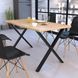 Металева опора для столу Ікси Loft Design 10-1010 фото 4