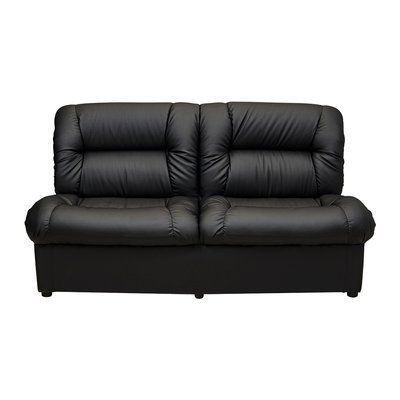 Офісний диван Візит 165 см прямий подвійний мякий чорний Richman-Vizit2_black фото