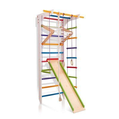 Шведська спортивна стінка Sportbaby 11-Lux 3-220 бежева 11-Lux 3-220 бежевая фото