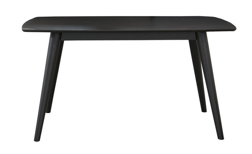 Стіл обідній Сіті МС 150х90 см чорного кольору MS-150*90_black фото