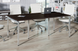 Стіл в офіс для переговорів Q-200х100 см стільниця дсп венге Loft-Design_Q-200_venge фото 1