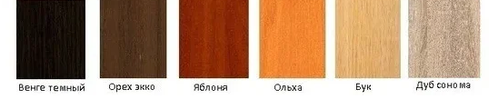 Варианты цвета письменного стола Транмформер Компанит